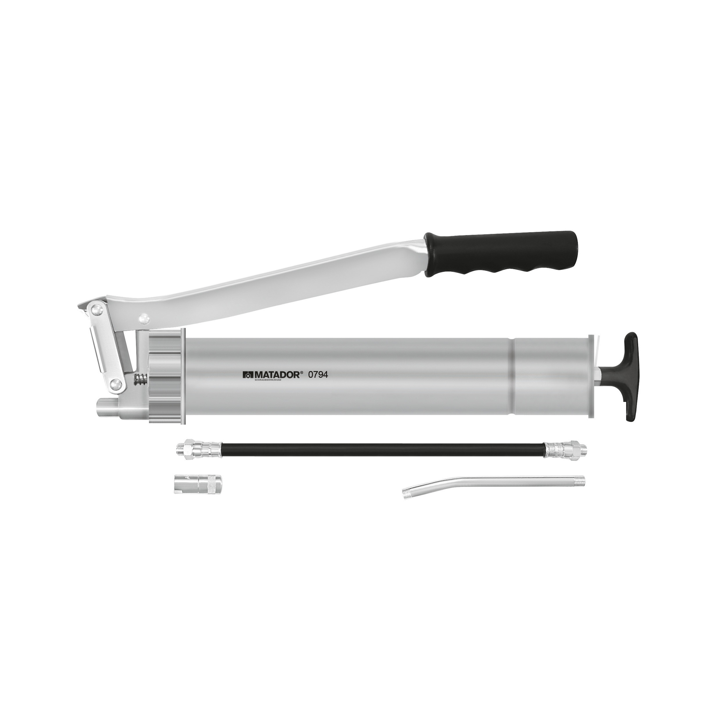 Hand lever grease gun, complete, 500 cm³, MATADOR item no. 07940005